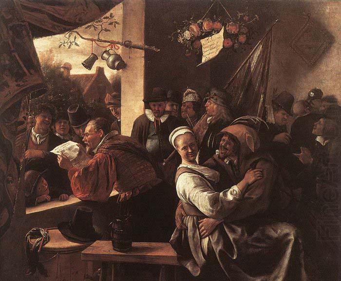 Jan Steen The Rhetoricians china oil painting image